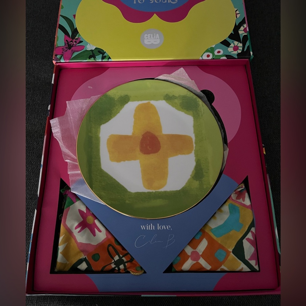 Celia B Homeware Plate & Napkin Set